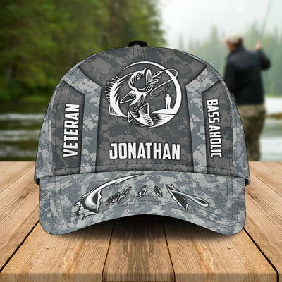 Frenzidea Personalized Fish Camo Military