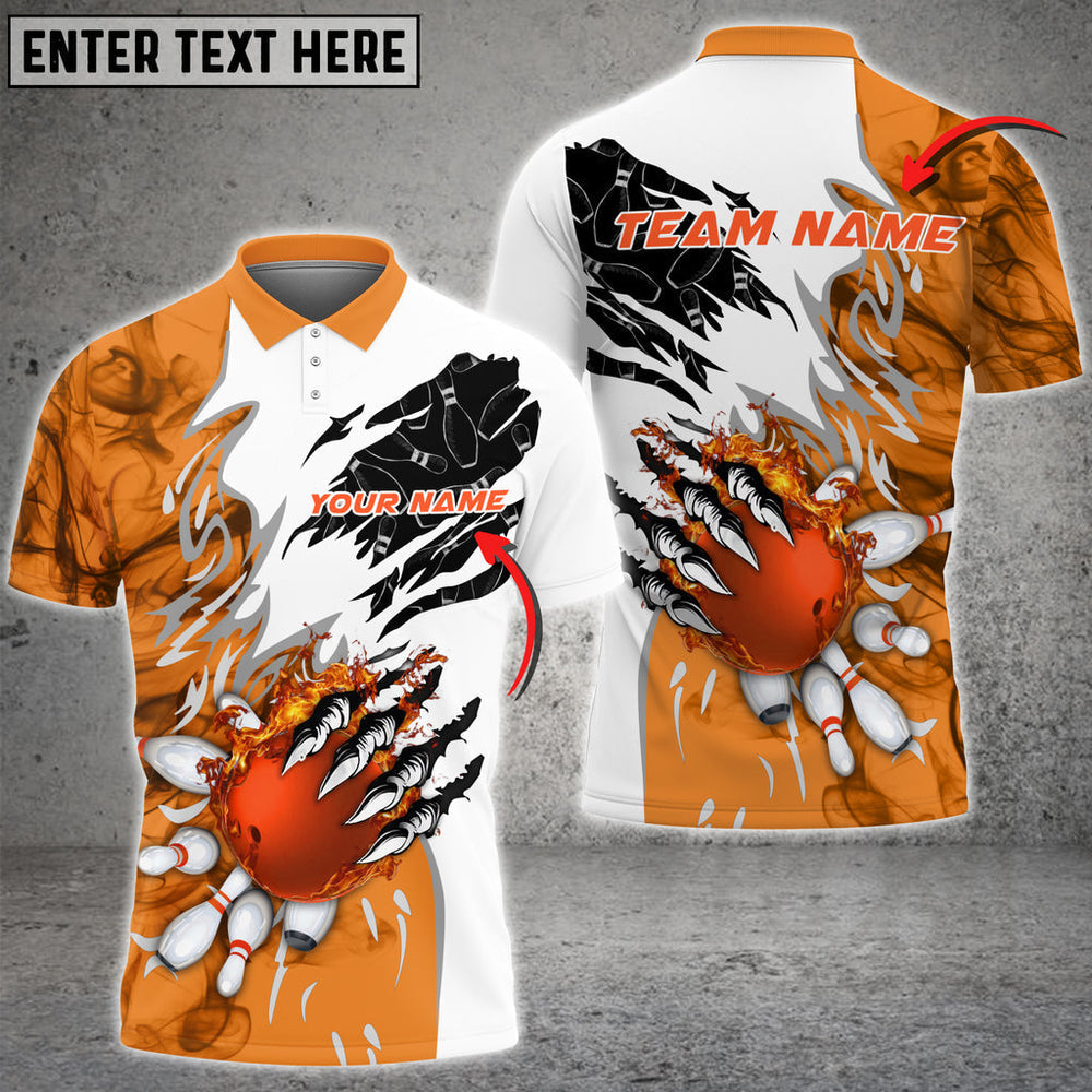Frenzidea Personalized Name, Team Name Monster Ball and Pins 3D Shirt (5 Colors)