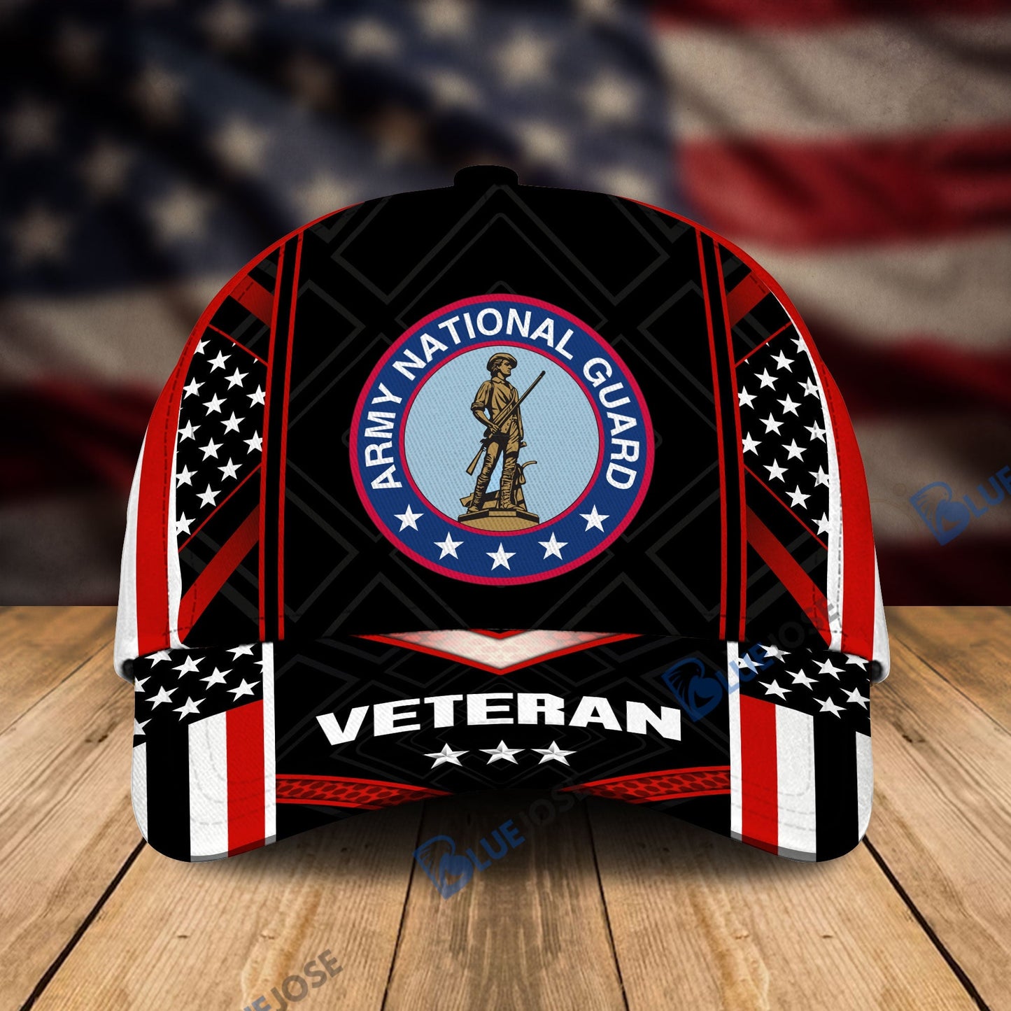 Frenzidea Unique Army National Guard Veteran Cap