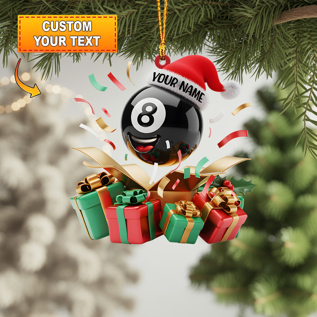 Frenzidea 8-Ball Christmas Gift Ornament