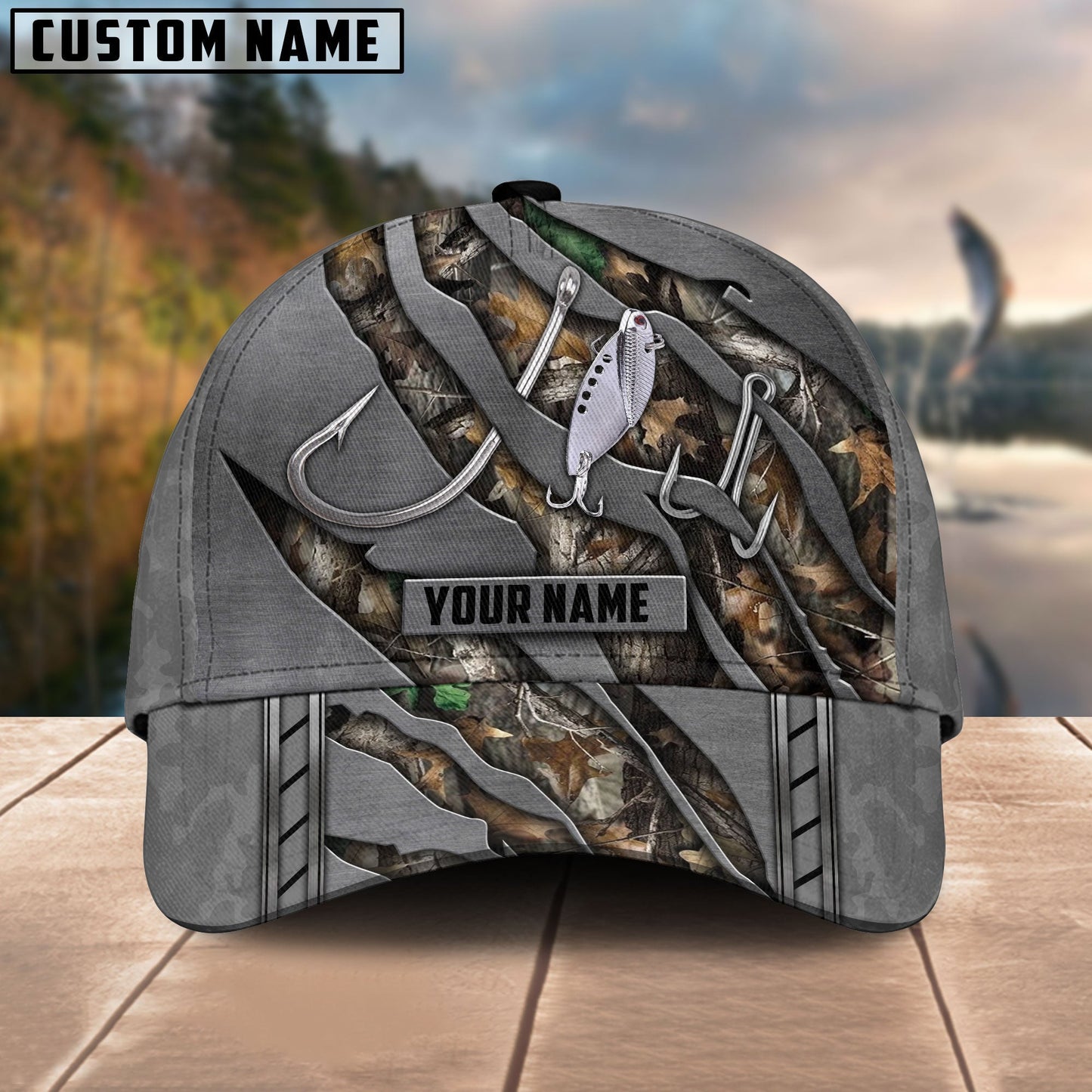 Frenzidea Personalized Fish Moss Cap