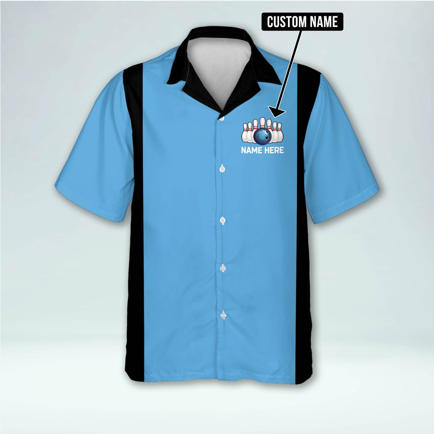 Frenzidea You Don't Have To Be Crazy To Bowl With Us We Can Train You Personalized Name Hawaiian Shirt