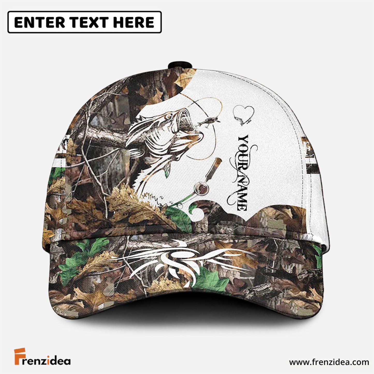 Frenzidea Personalized Fishing Cap