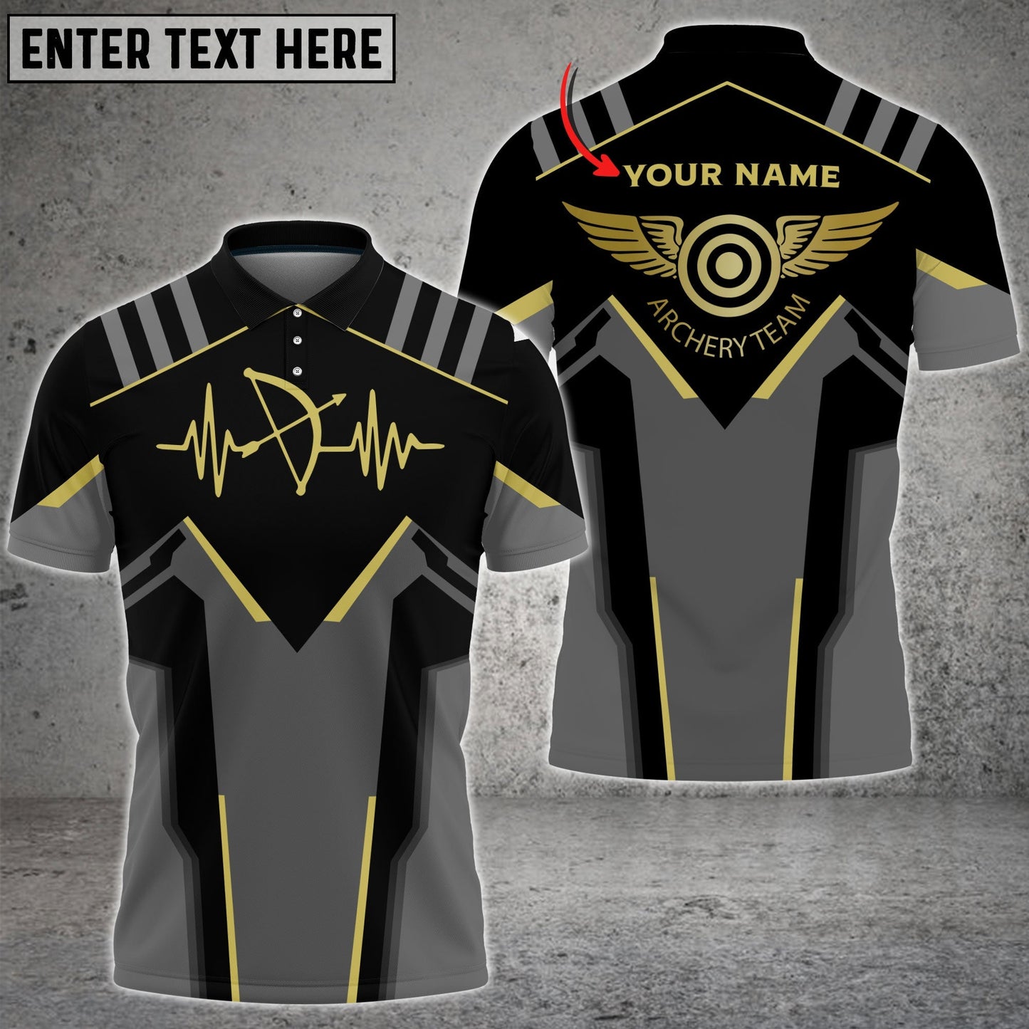 Frenzidea Archery Personalized Unisex Shirt