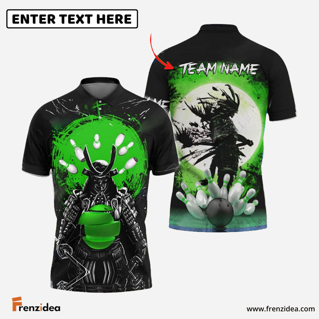 Frenzidea Bowling And Pins Samurai Showdown Customized Name 3D Shirt (4 Colors)