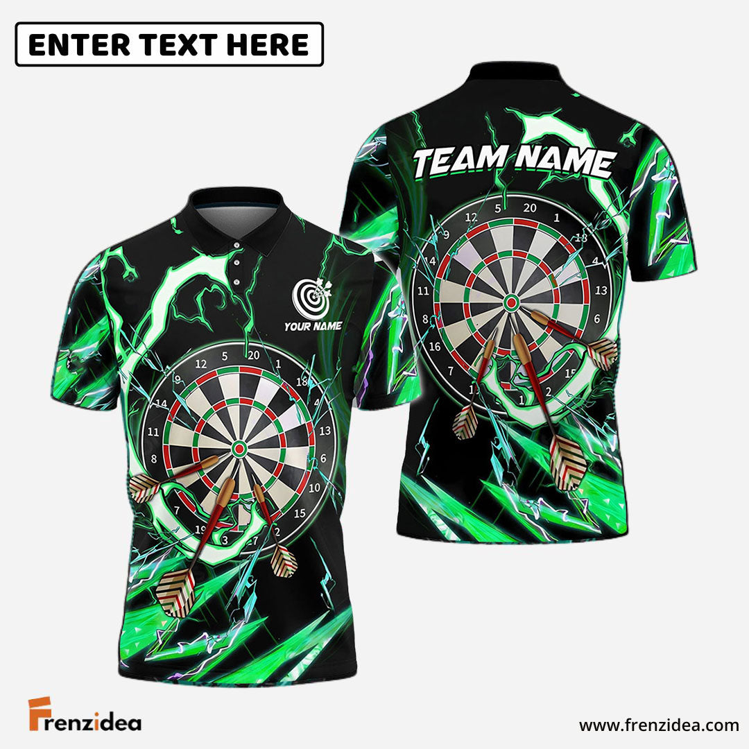 Frenzidea Breath Of Thunder Darts Personalized Name, Team Name 3D Shirt (6 Colors)