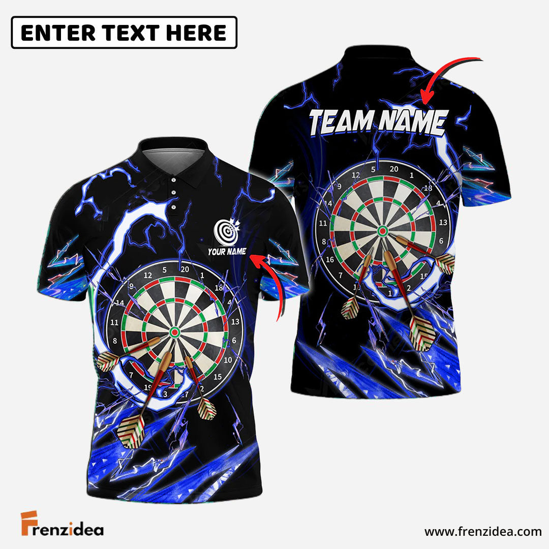 Frenzidea Breath Of Thunder Darts Personalized Name, Team Name 3D Shirt (6 Colors)