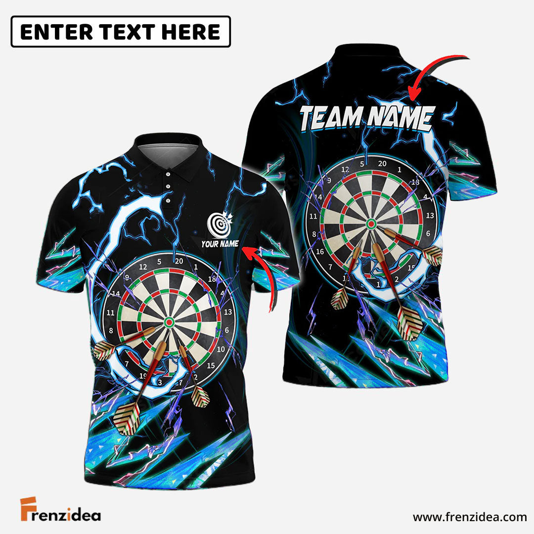 Frenzidea Breath Of Thunder Darts Personalized Name, Team Name 3D Shirt (6 Colors)