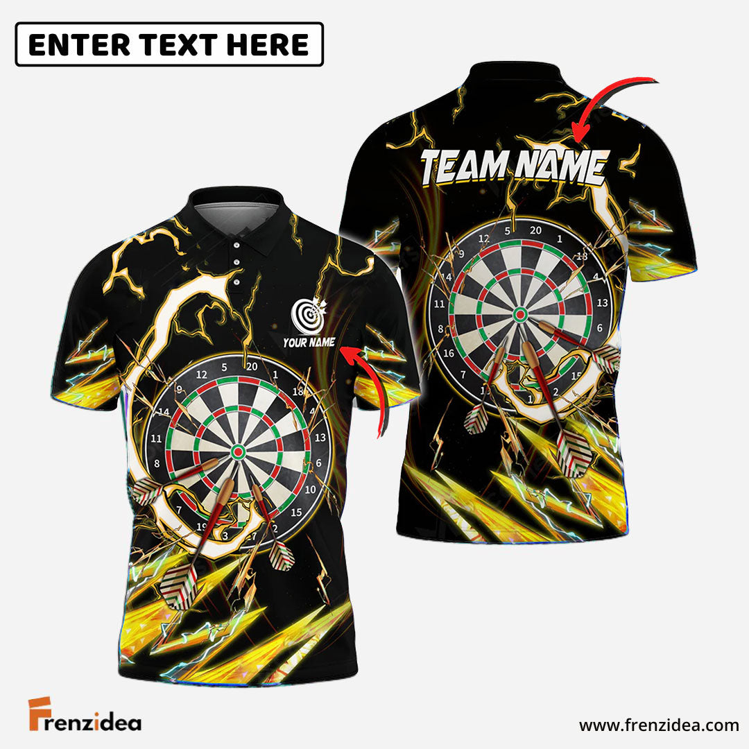 Frenzidea Breath Of Thunder Darts Personalized Name, Team Name 3D Shirt (6 Colors)