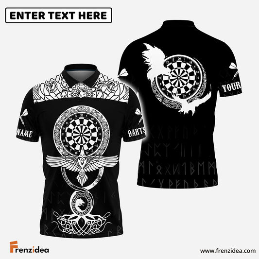 Frenzidea Viking Warrior Tattoo Version Custom Darts Shirts