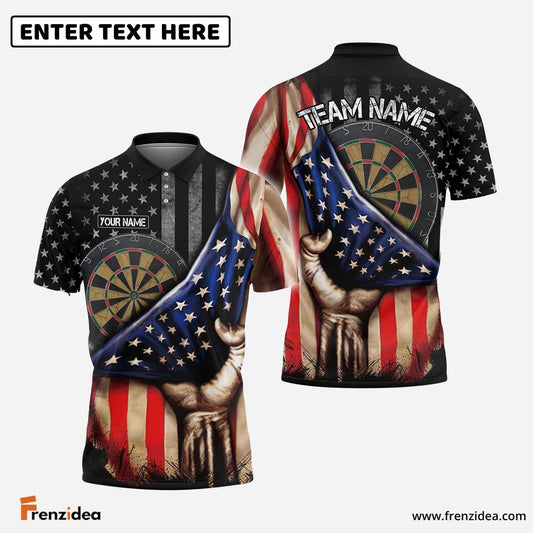 Frenzidea Darts Flag Player Personalized Shirt