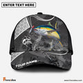 Frenzidea Tuna Fishing Gray Camo Sport Personalized Cap