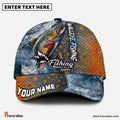Frenzidea Personalized Trout Fishing Skin Seawave Classic Cap