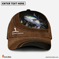 Frenzidea Custom Name Tuna Fishing Happiness Cap