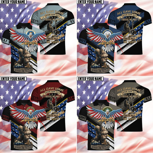 Frenzidea All Gave Some Some Gave All Polo Shirt