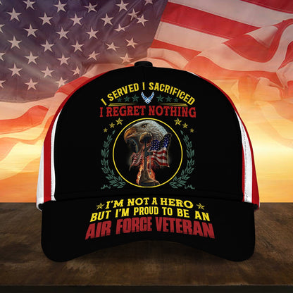 BlueJose Premium U.S Multiple Service Veteran 3D Cap PVC220202
