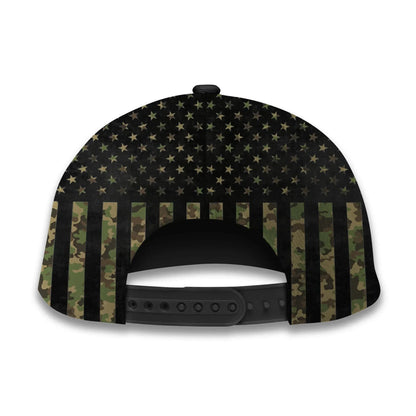 BlueJose Premium U.S Multiple Service Veteran 3D Cap PVC080402