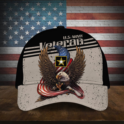 BlueJose American Cool Eagle Multiservice U.S Veteran Cap MH110701