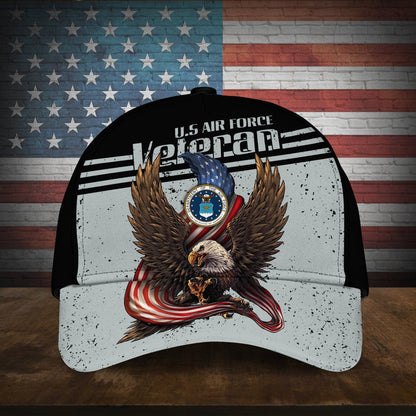 BlueJose American Cool Eagle Multiservice U.S Veteran Cap MH110701