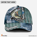 Frenzidea Personalized Musky Fishing Skin Seawave Classic Cap