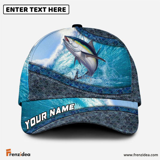 Frenzidea Magic Tuna Fishing Personalized Cap