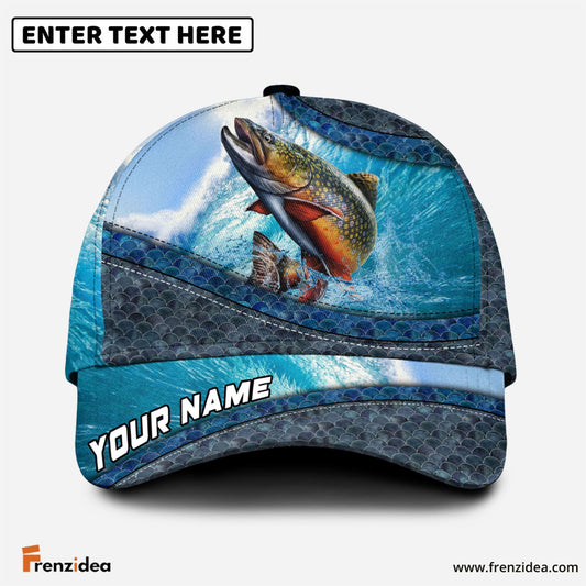 Frenzidea Magic Trout Fishing Personalized Cap