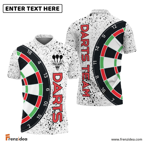 Frenzidea Grunge Dartboard Custom Darts Shirts