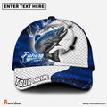 Frenzidea Personalized Trout Fishing Dark Blue Skin Sport Classic Cap
