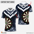 frenzidea Darts Fire Thunder Arrow Pattern Personalized Name, Team Name 3D Shirt (6 Colors)