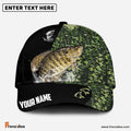 frenzidea Personalized Crappie Fishing Classic Cap
