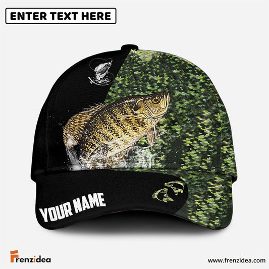 frenzidea Personalized Crappie Fishing Classic Cap