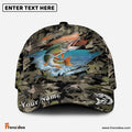 Frenzidea Pike Fishing Lure Camouflage Personalized Cap