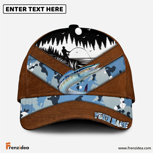 Frenzidea Barracuda Personalized Fishing Classic Cap