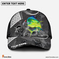 Frenzidea Mahimahi Fishing Gray Camo Sport Personalized Cap
