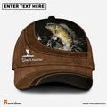 Frenzidea Custom Name Crappie Fishing Happiness Cap