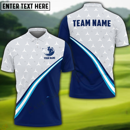 Frenzidea Golf Limited Line Art Golf Lover Ball Customized Name, Team Name 3D Shirts (4 Colors)