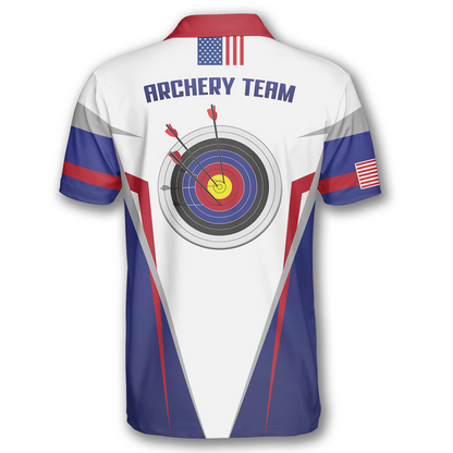 Frenzidea American Flag Personalized Name 3D Shirt