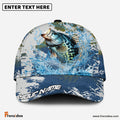 Frenzidea Crappie Fishing Hooked on Victory Personalized Cap