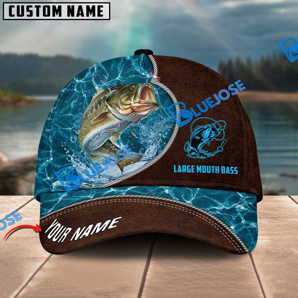 Frenzidea Personalized Epic Shudore Fashion Fishing 3D Cap ( Large Mouth Bass, Walleye, Stripped Bass, Trout Fish, Catfish, Crappie, Salmon, Pike )