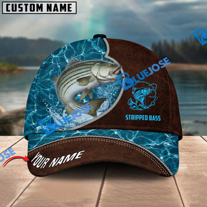 Frenzidea Personalized Epic Shudore Fashion Fishing 3D Cap ( Large Mouth Bass, Walleye, Stripped Bass, Trout Fish, Catfish, Crappie, Salmon, Pike )