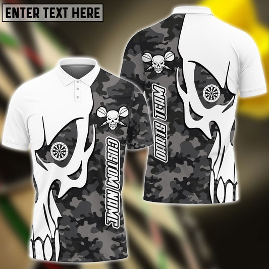 Frenzidea Skull Darts Team Personalized Name, Team Name 3D Shirt