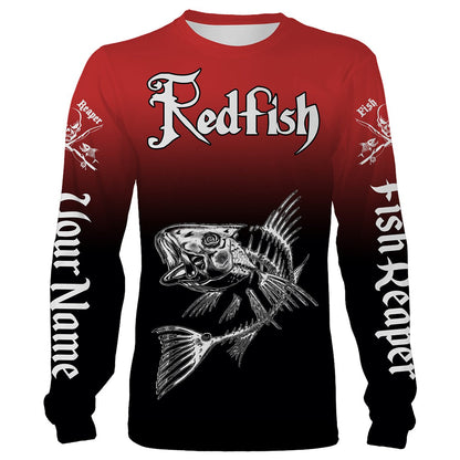 Frenzidea Redfish Puppy Drum Fishing Custom Name 3D Shirts