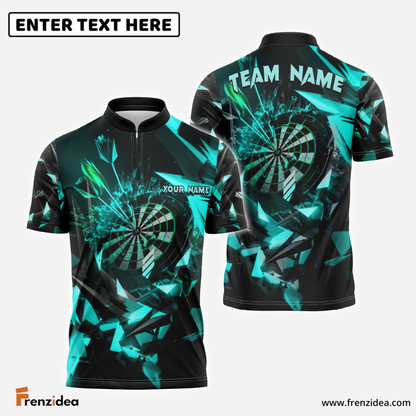 Frenzidea Thunder Rising Darts Personalized Name, Team Name 3D Shirt (6 Colors)