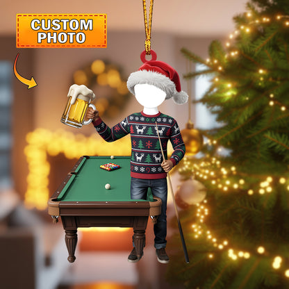Frenzidea Custom Billiard & Beer Ornament