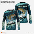 Frenzidea Pike Fishing Aqua Strike Custom Name & Team Name 3D Shirts