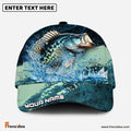 Frenzidea Crappie Fishing Aqua Strike Personalized Cap