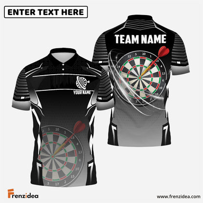 Frenzidea Darts Classic Personalized Name, Team Name 3D Shirt (4 Colors)
