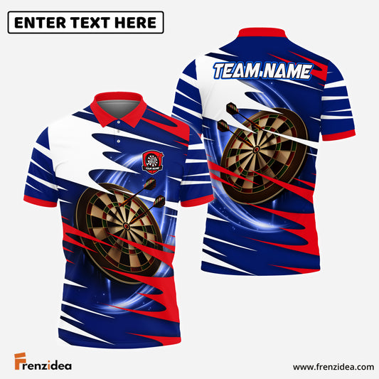 Frenzidea Darts Ribbon Color Personalized Name, Team Name 3D Shirt (4 Colors)