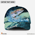 Frenzidea Trout Fishing Aqua Strike Personalized Cap