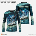 Frenzidea Marlin Fishing Aqua Strike Custom Name & Team Name 3D Shirts